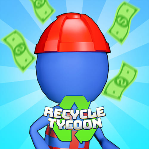 Recycle Tycoon mobile game by thirdeyeverse technologies